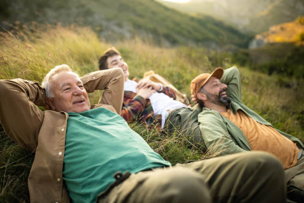 Verschiedene Generationen können einander begegnen