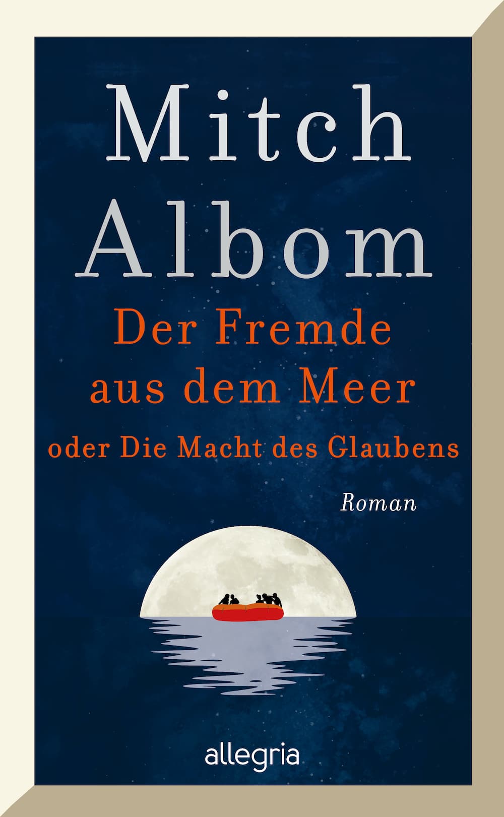 Der Fremde aus dem Meer, Cover, Mitch Albom