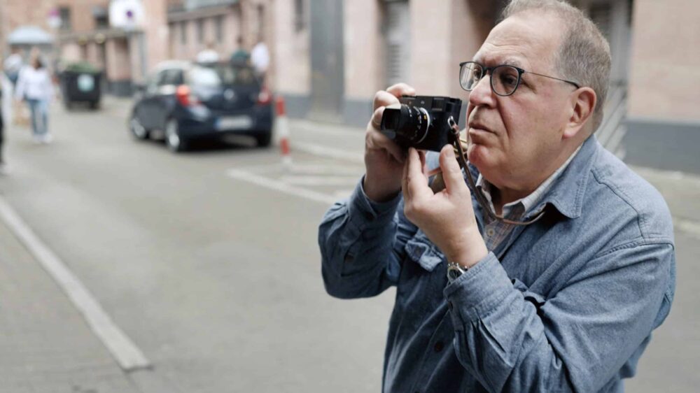 Rabbiner Frank Dabba Smith mit Leica