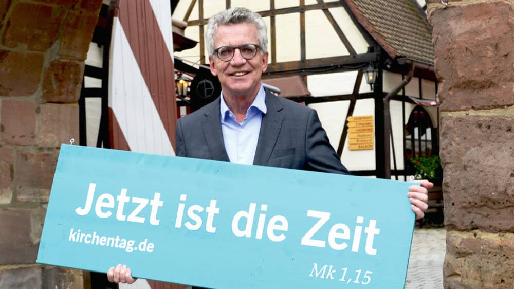 Thomas de Maizière, Deutscher Evangelischer Kirchentag 2023, Motto