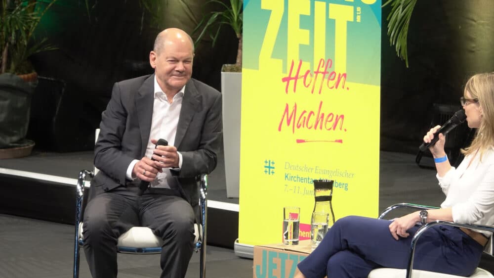 Bundeskanzler Scholz DEKT2023