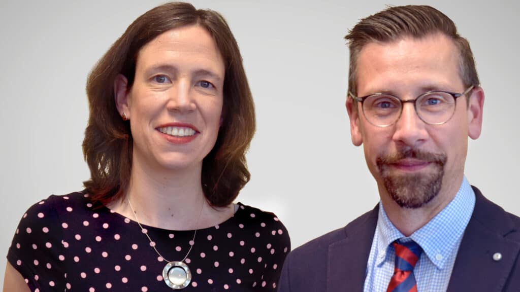 Daniela Städter und Dennis Pfeifer