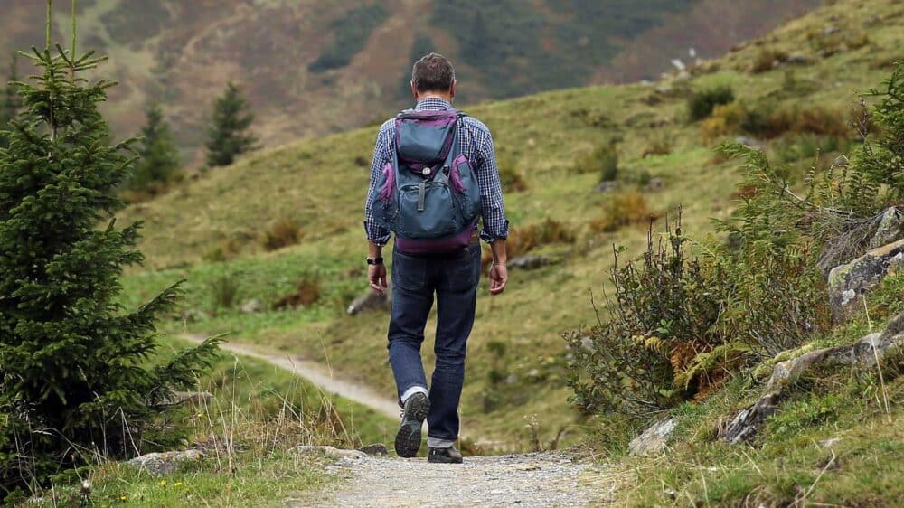 Urlaub-Wandern