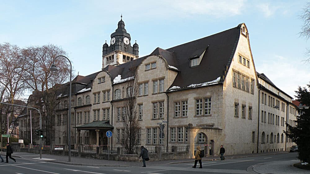 Das Hauptgebäude der Friedrich-Schiler-Universität in Jena