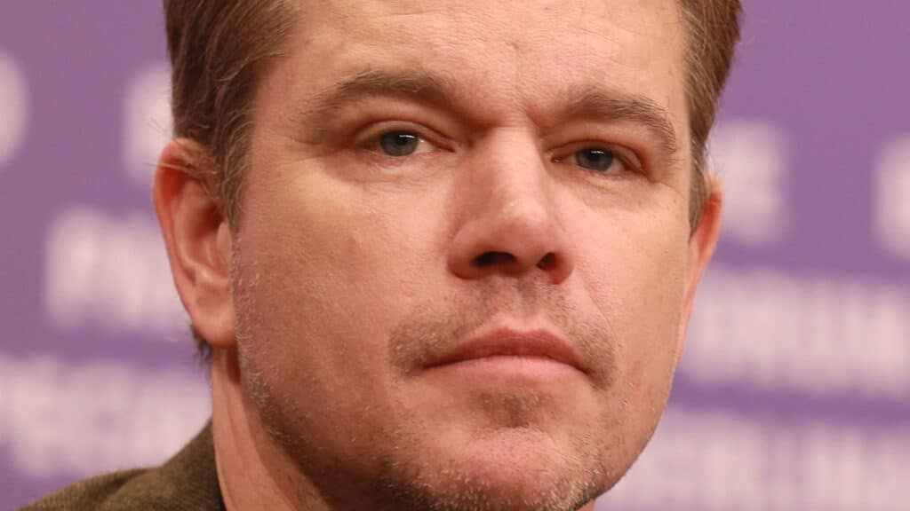 Der Schauspieler Matt Damon