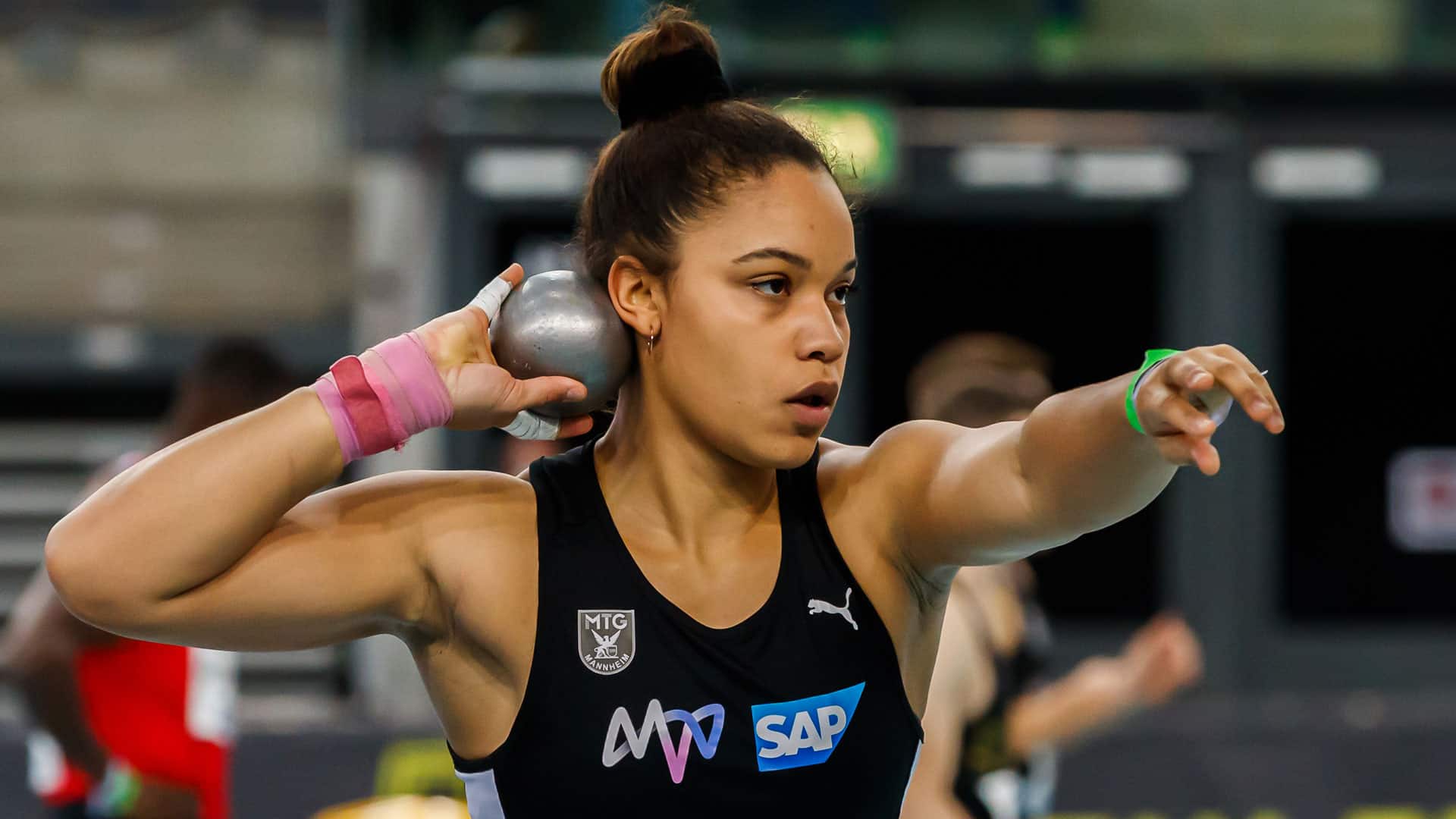 Christin Yemisi Ogunleye gewinnt Silber bei LeichtathletikWM