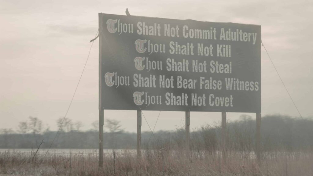 Ohio, USA, Zehn Gebote