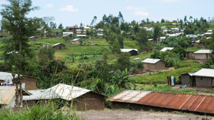 Dorf im Kongo