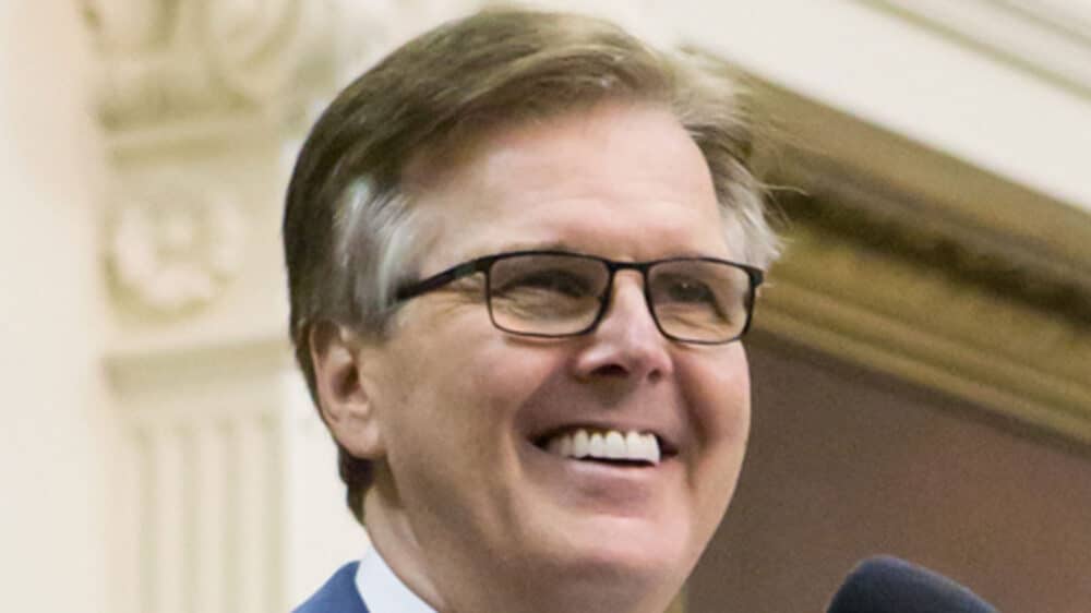 Dan Patrick (Archivbild) soll an der Spitze der Kommission für Religionsfreiheit stehen, die Präsident Donald Trump initiiert hat.