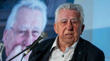 Egon Krenz bei der Vorstellung seiner Autobiografie