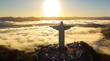 Statue „Cristo Protetor“, Encantado