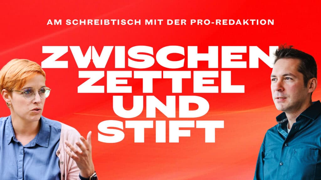 Zwischen Zettel und Stift