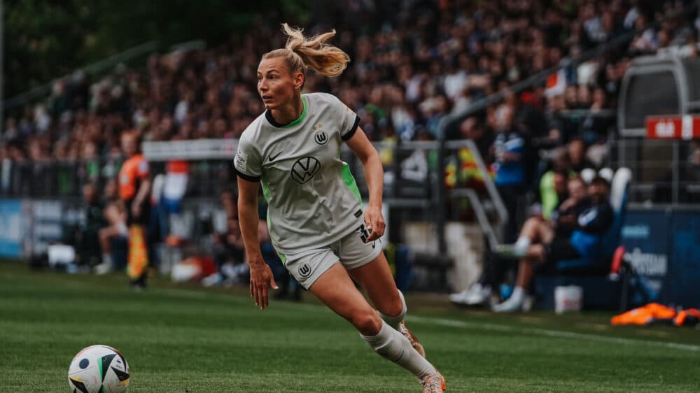 Sarai Linder spielt jetzt die zweite Saison für den VfL Wolfsburg.