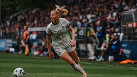 Sarai Linder spielt jetzt die zweite Saison für den VfL Wolfsburg.