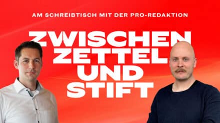 Zwischen Zettel und Stift