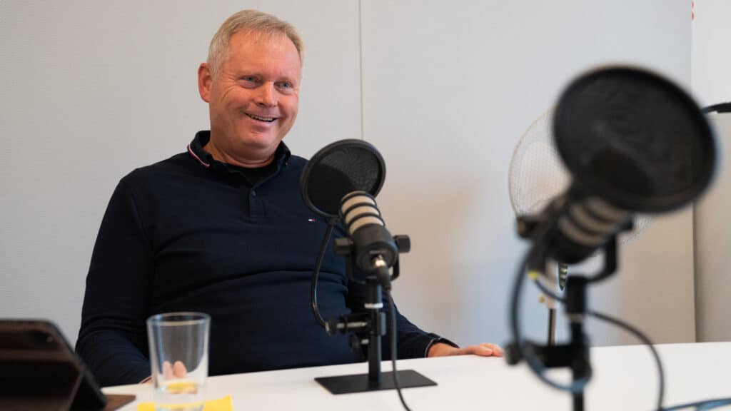 Markus Rode im Podcast-Studio von Open Doors