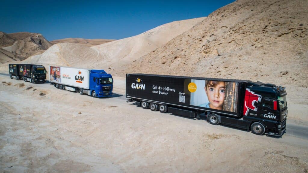 Gain Trucks in Israel