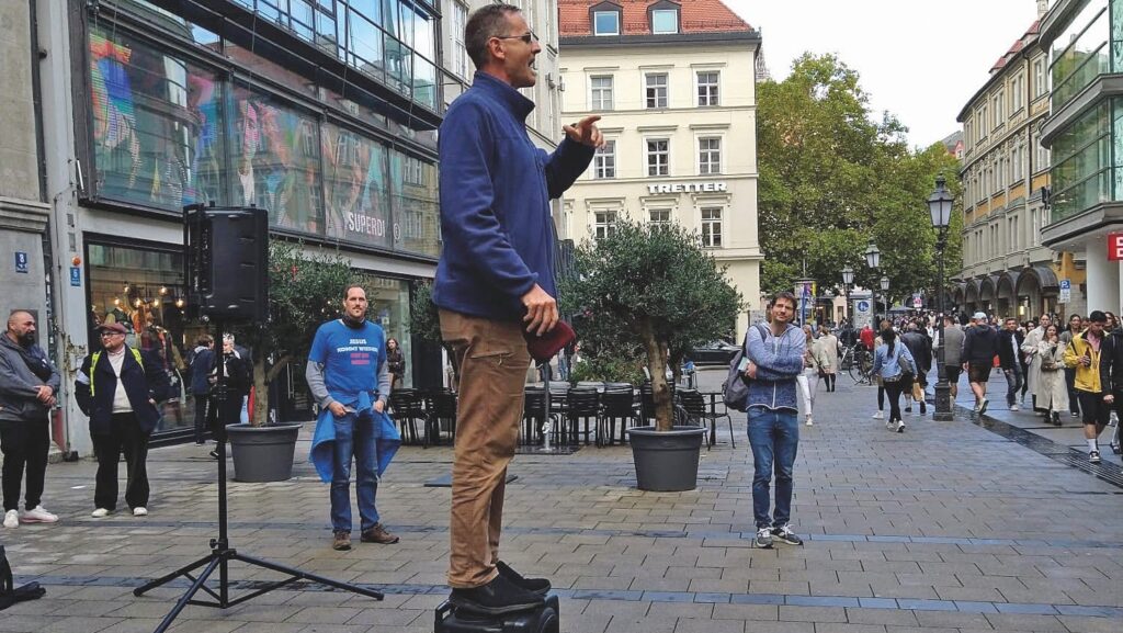 David Byle, Straßenevangelisation