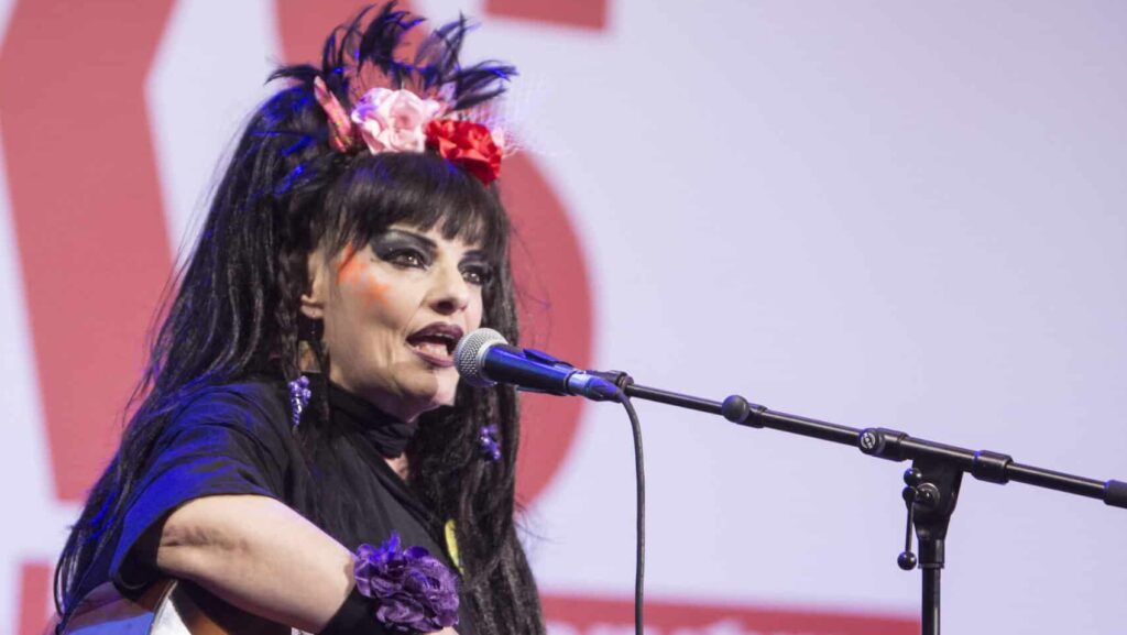 Nina Hagen auf der Bühne