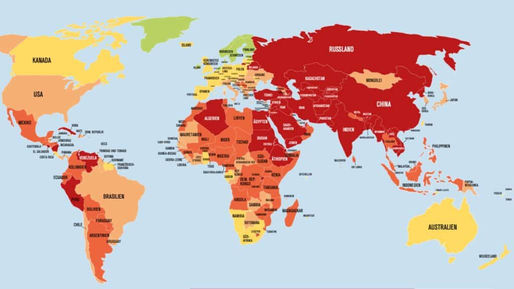 Rangliste Pressefreiheit 2026