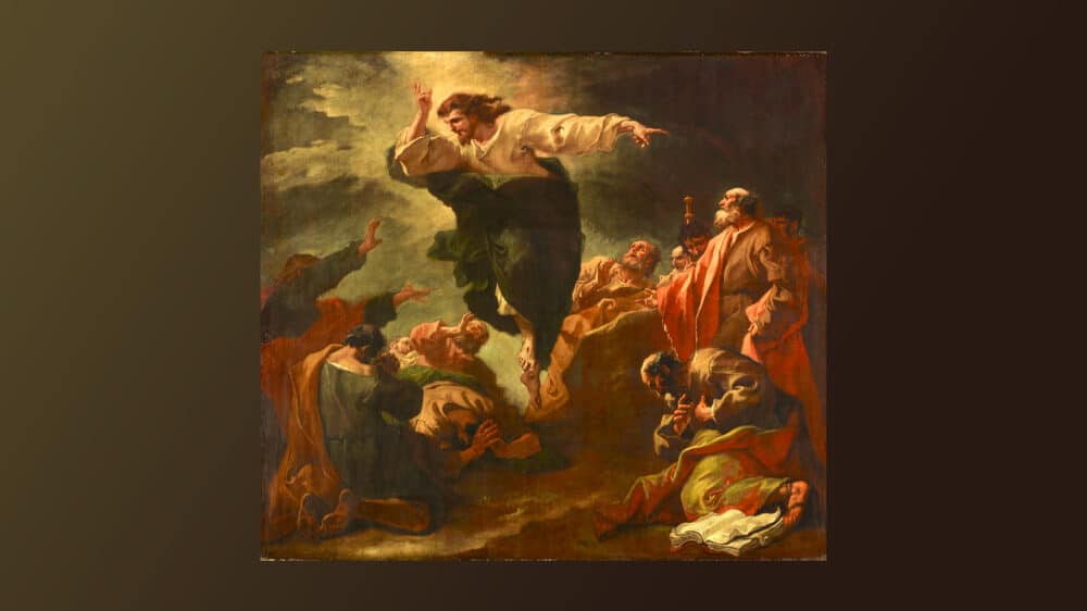 Gemälde „Christi Himmelfahrt“ von Sebastiano Ricci (1659–1734)