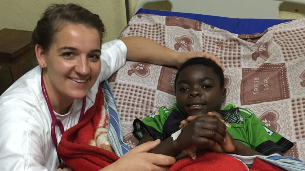 Der Junge Jeremie war der Auslöser dafür, das Projekt im Kongo zu starten.