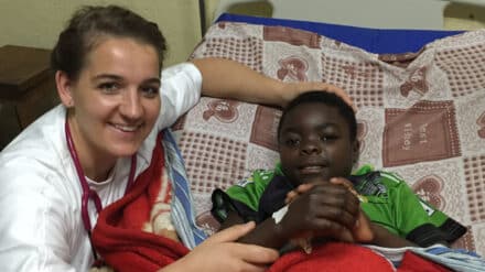 Der Junge Jeremie war der Auslöser dafür, das Projekt im Kongo zu starten.