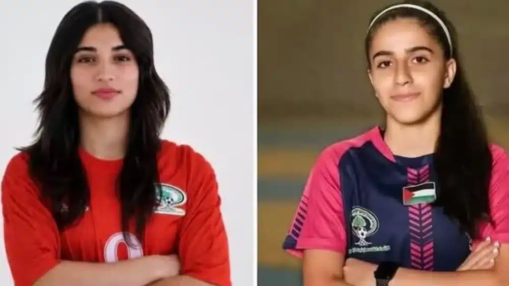 Rand Halawani (l.) und die Christin Natalie Abu Dije