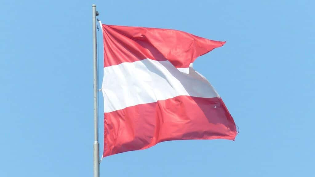 Österreich Flagge