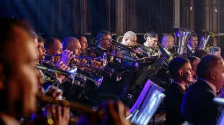 Mit Posaunenchor-Musik wollen Bläser aus Bayern (Symbolbild) am Wochenende einen Weltrekord schaffen