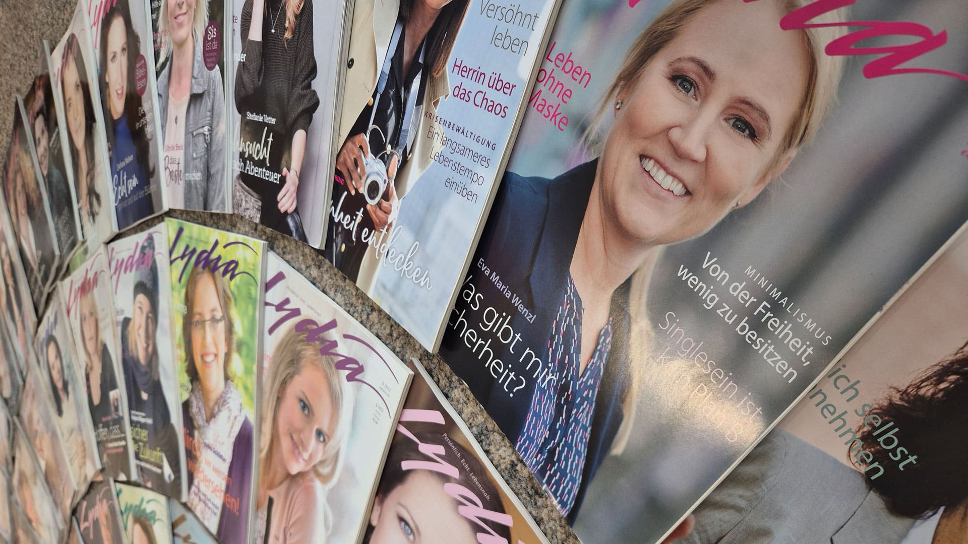 Seit 40 Jahren erscheint die Zeitschrift Lydia mittlerweile