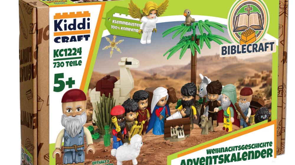 Der Adventskalender von BibleCraft enthält über 700 Teile