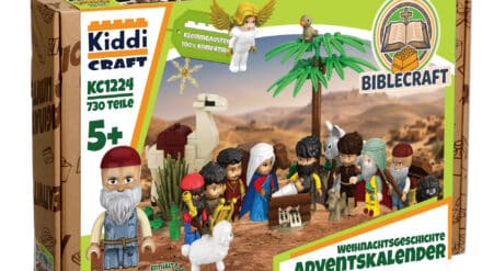 Der Adventskalender von BibleCraft enthält über 700 Teile