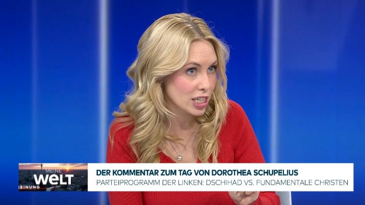 „Welt TV“-Journalistin Dorothea Schupelius
