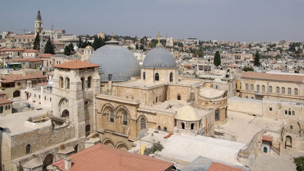 In Jerusalem gab es eine Ausgrabung, die wichtige Hinweise auf den Ort von Jesu Grablegung gegeben hat