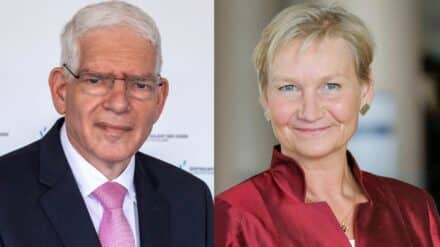 Josef Schuster und Kirsten Fehrs