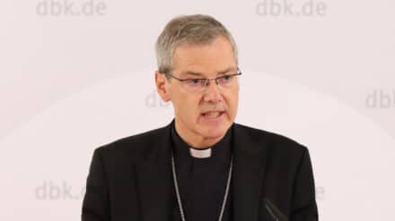 Der Vorsitzende der Deutschen Bischofskonferenz, Bischof Dr. Heiner Wilmer